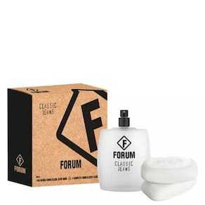 Kit Deo Colônia Forum Classic Jeans Unissex 100ml