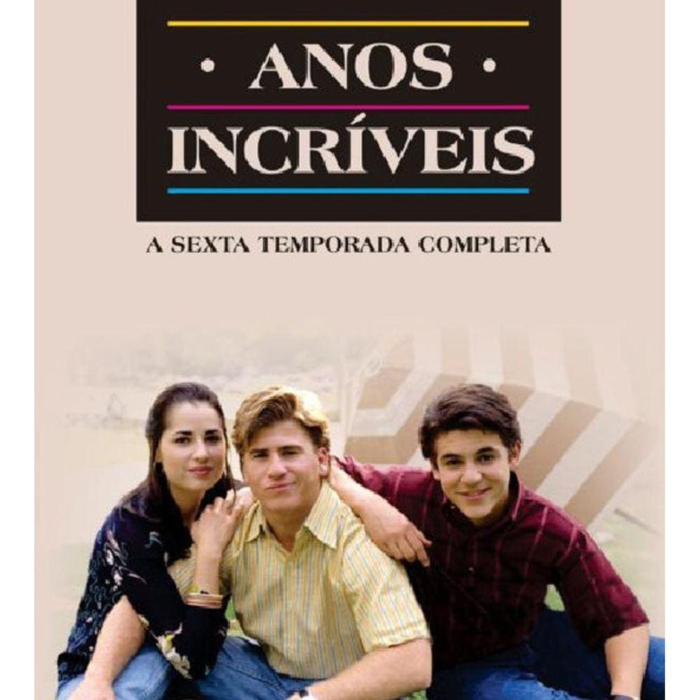 Box Dvd Anos Incríveis A Sexta Temporada Completa