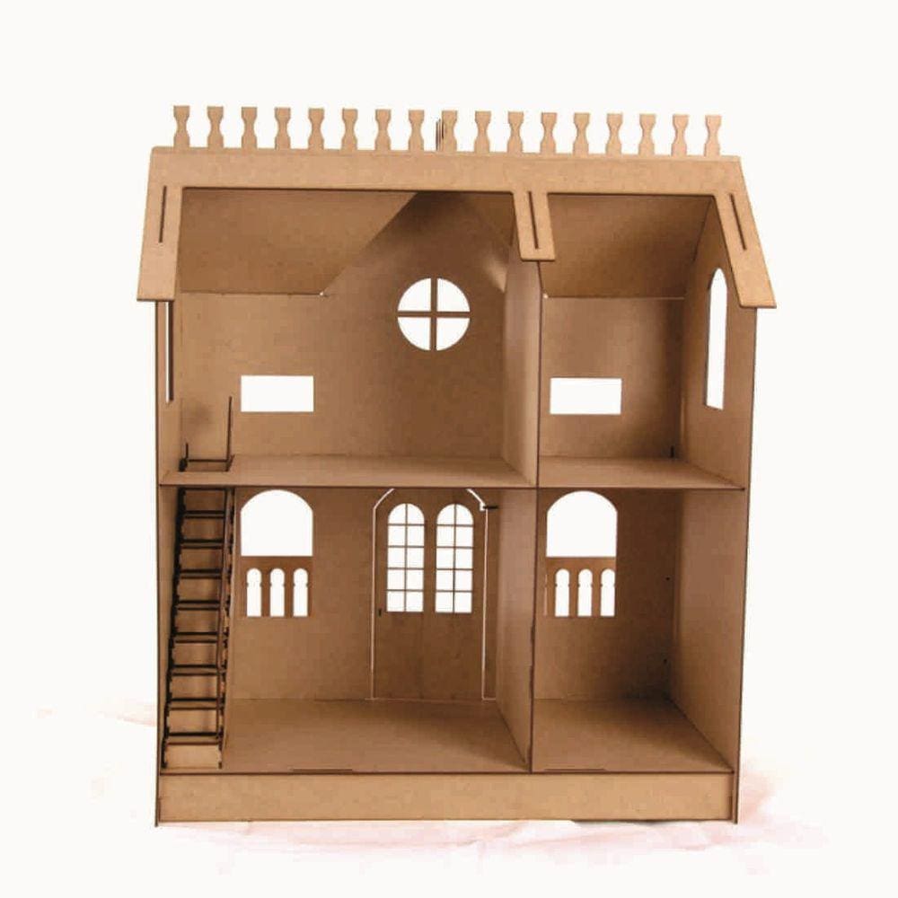 Casa De Bonecas Escala Barbie Modelo Lian Natural - Darama