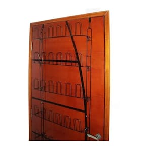 Sapateira de Porta Em Aço 21 Pares Organizador - Preta