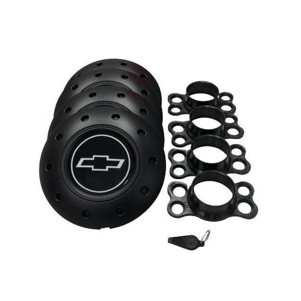 Calotas Miollo Gm Corsa Aro 14 1994/2012 Amarok Preto