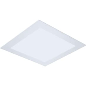 Painel Plafon de Embutir Quadrado Branco 16cm Led 12W 3000K Bivolt Evoled