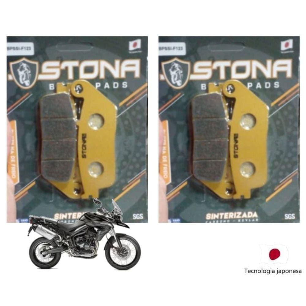 Pastilha freio dianteira Stona Sinterizada Tiger 800 11 Á 14