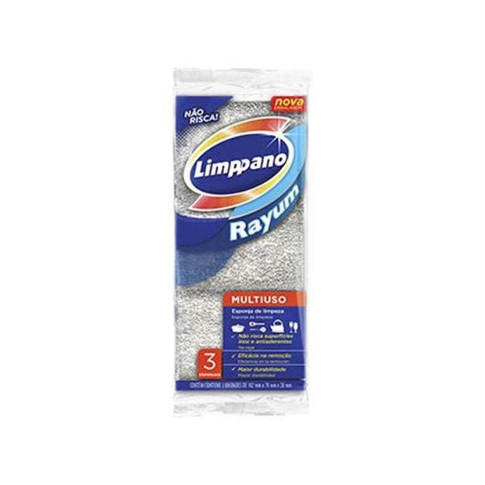 Esponja de aco inox limppano