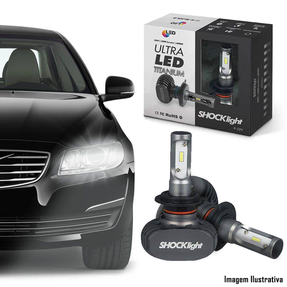 Kit Ultra Led H1 H3 H7 H8 H11 H27 HB3-9005 HB4-9006 6000k 50W Shock Light