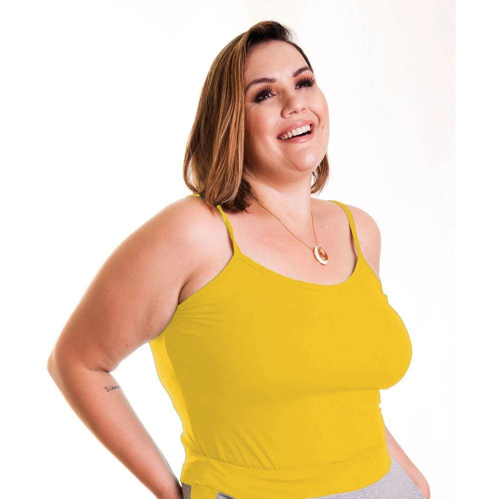Blusa Regata De Alça Fina