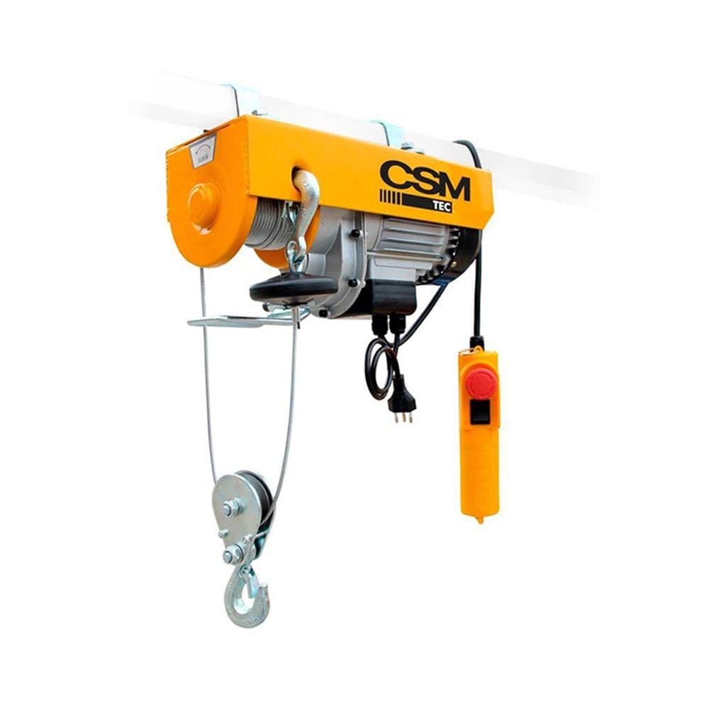 Guincho Talha de Coluna Capacidade 600kg Cabo 12m TEC300/600 CSM 110V