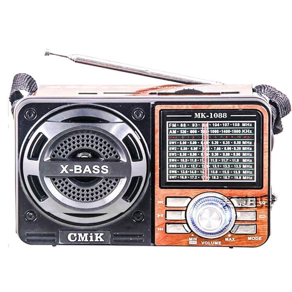 Rádio Retrô Bluetooth Kt-1088S Kts