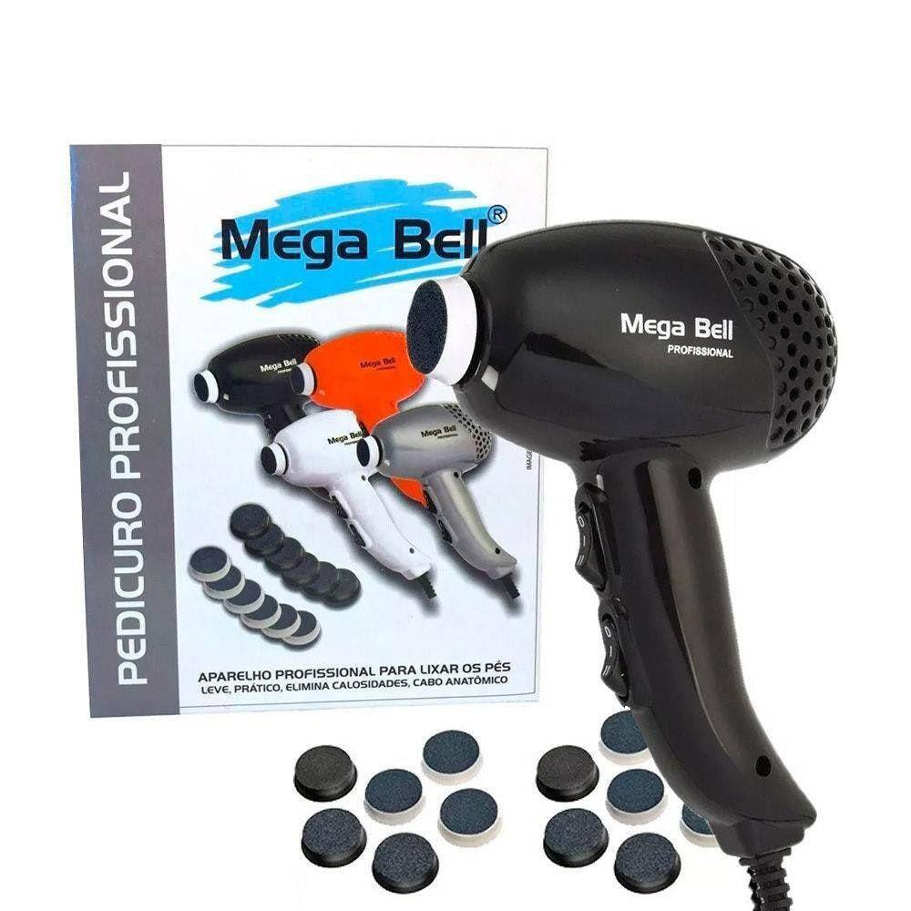 Secador De Cabelo Coluna Preto Profissional Mega Bell