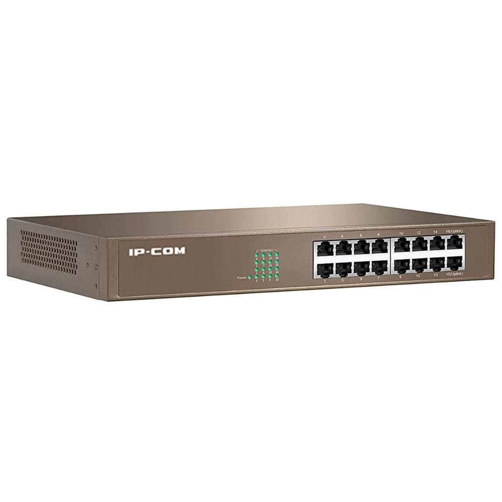 Switch 16 Portas IP-COM G1016D - 16 Portas Gigabit