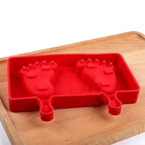 Molde Forma Silicone Pé Pezinho Chocolate Sabão Biscuit