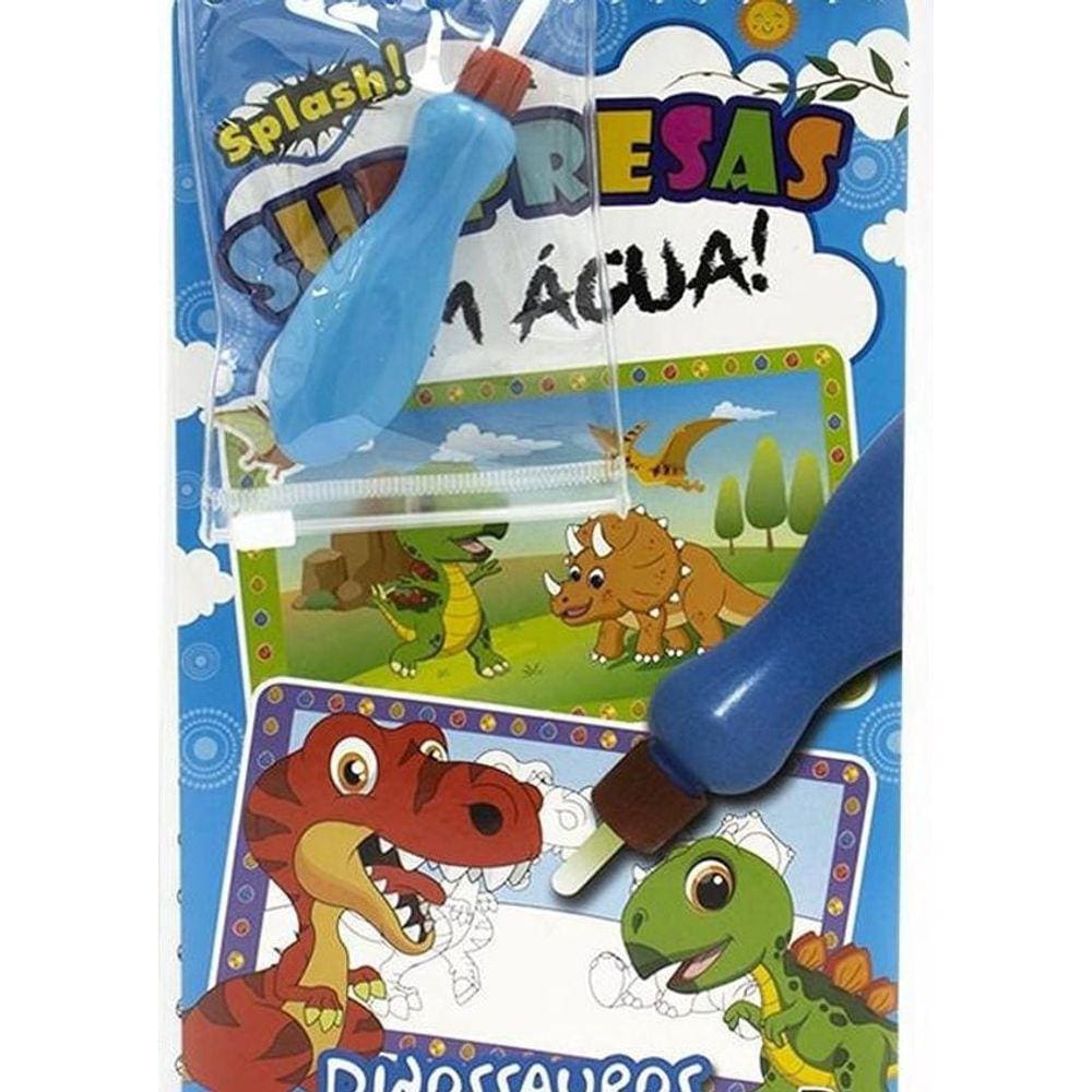 Surpresas Com Água - Dinossauros
