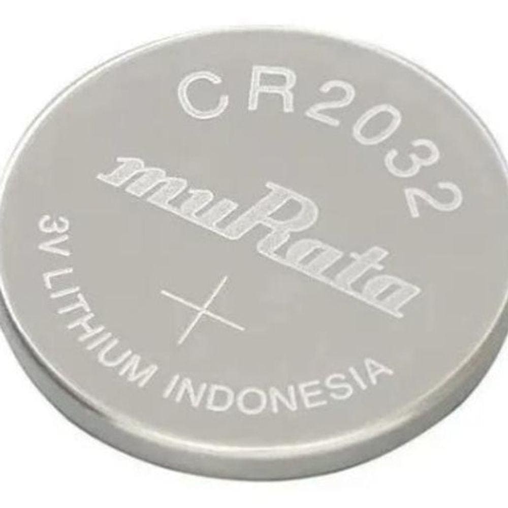 Bateria Murata 2032 Cartela Com 5 Unidades Tipo Moeda