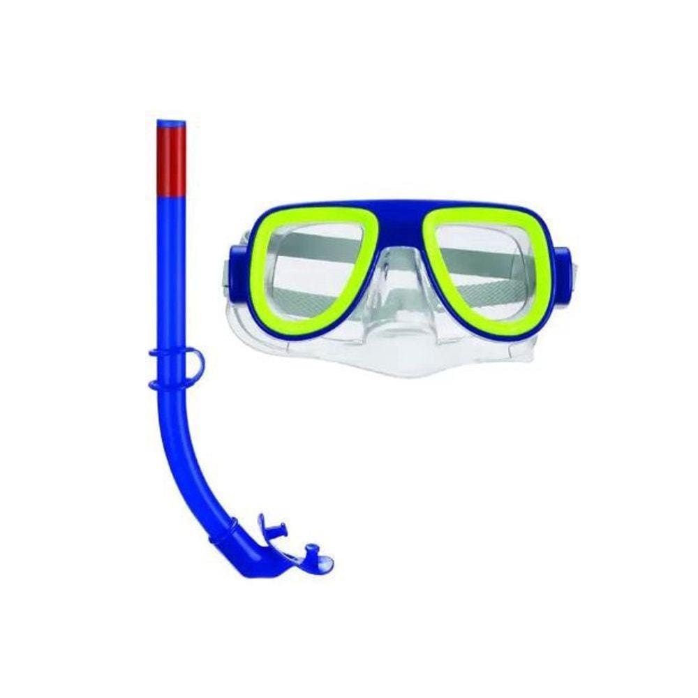 Kit Para Mergulho Infantil  Com Snorkel Praia ou Piscina Art Brink