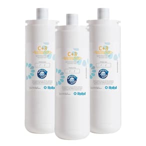 Filtro Refil IBBL Girou Trocou C+3 para Purificadores de Água - Kit com 3 unidades 24010002