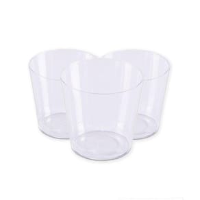 Copinho para Doces Acrílico Transparente 25ml - 10 Unidades