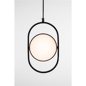 Pendente Moderno Prizi Branco Luxy - 18x30cm