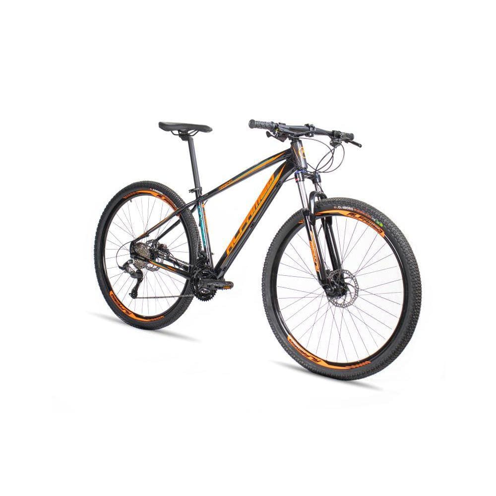 Bicicleta Alfameq Tirreno Disc H Aro 29 Susp. Dianteira 27 Marchas - Preto/laranja