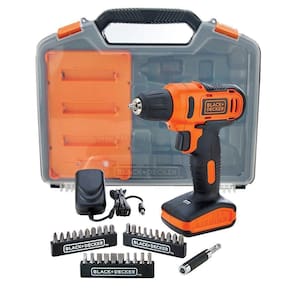 Furadeira/parafusadeira 12V 31 Acessórios Biv Black Decker