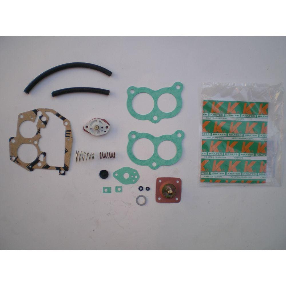 Reparo carburador Solex 2E Gol Parati Saveiro Voyage Apollo Chevette Chevy 500 Escort Verona Pampa com válvula de máxima Krater