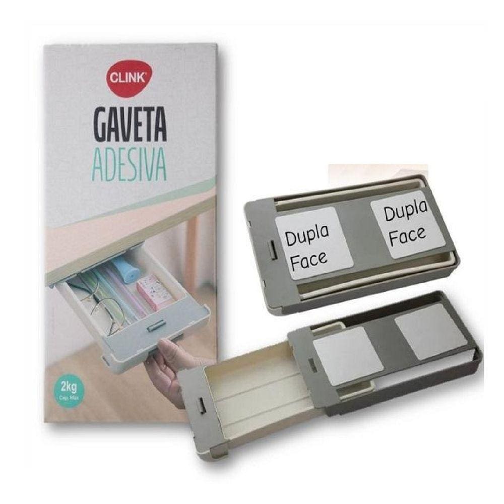 Gaveta Adesiva Para Mesa Escritório Organizadora Lapis
