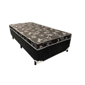 Cama Box Solteiro Conjugado Ortopédico Sleep Black 88x188x53