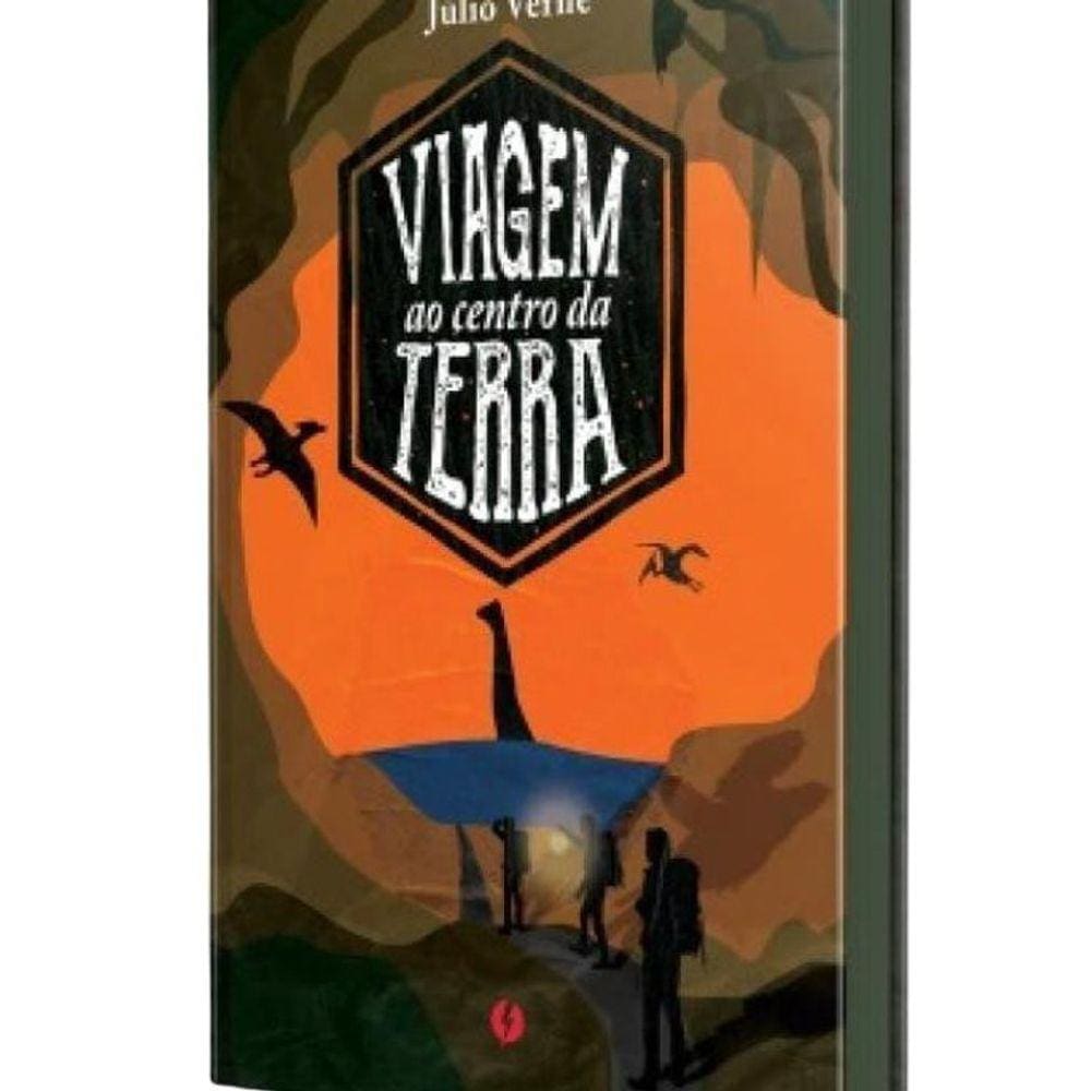 Livro Viagem Ao Centro Da Terra - Edição De Luxo