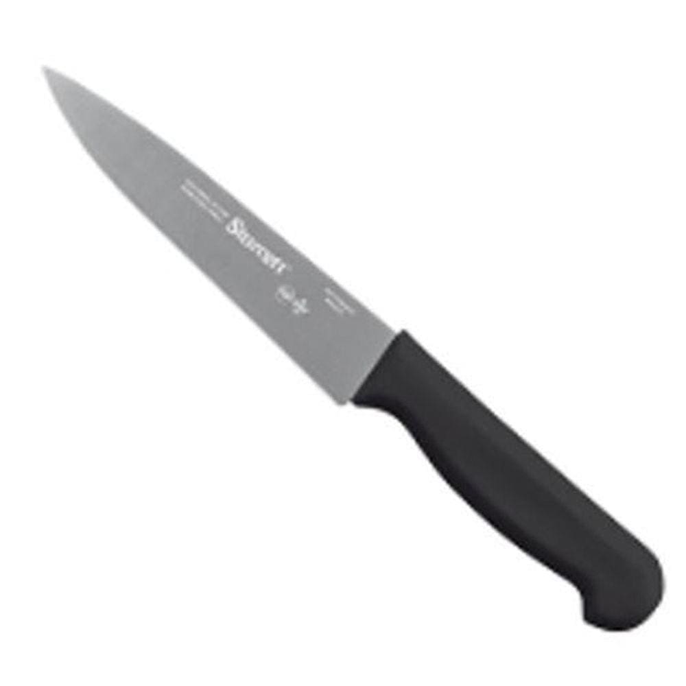 Faca Profissional Starrett Lâmina Inox Triangular Estreita 6 Polegadas Cabo Preto