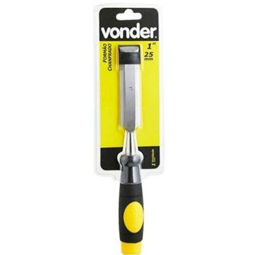 Formão Chanfrado Com Cabo Em Pvc 1 Pol. - Vonder