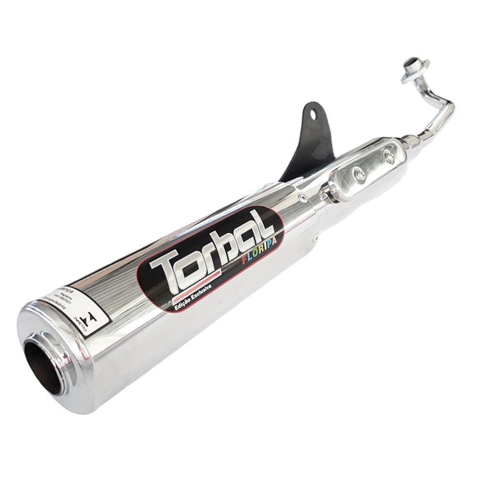Escapamento Torbal Floripa Cromado Honda Pop 110 2015-2021