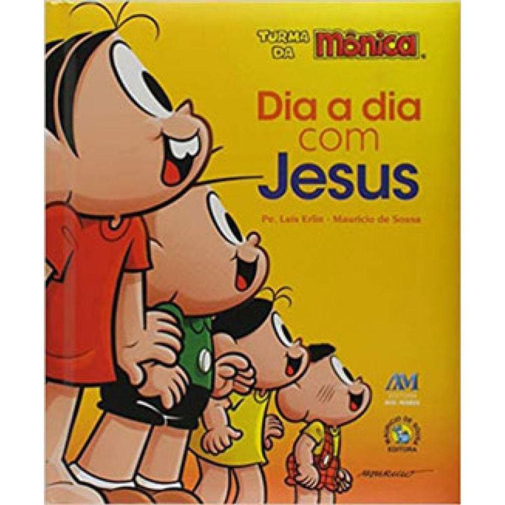 Dia A Dia Com Jesus - Turma Da Mônica (Almofadada)