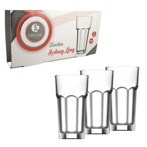 Jogo Copos Long Drink Água Suco 255ml Kit 12 Peças