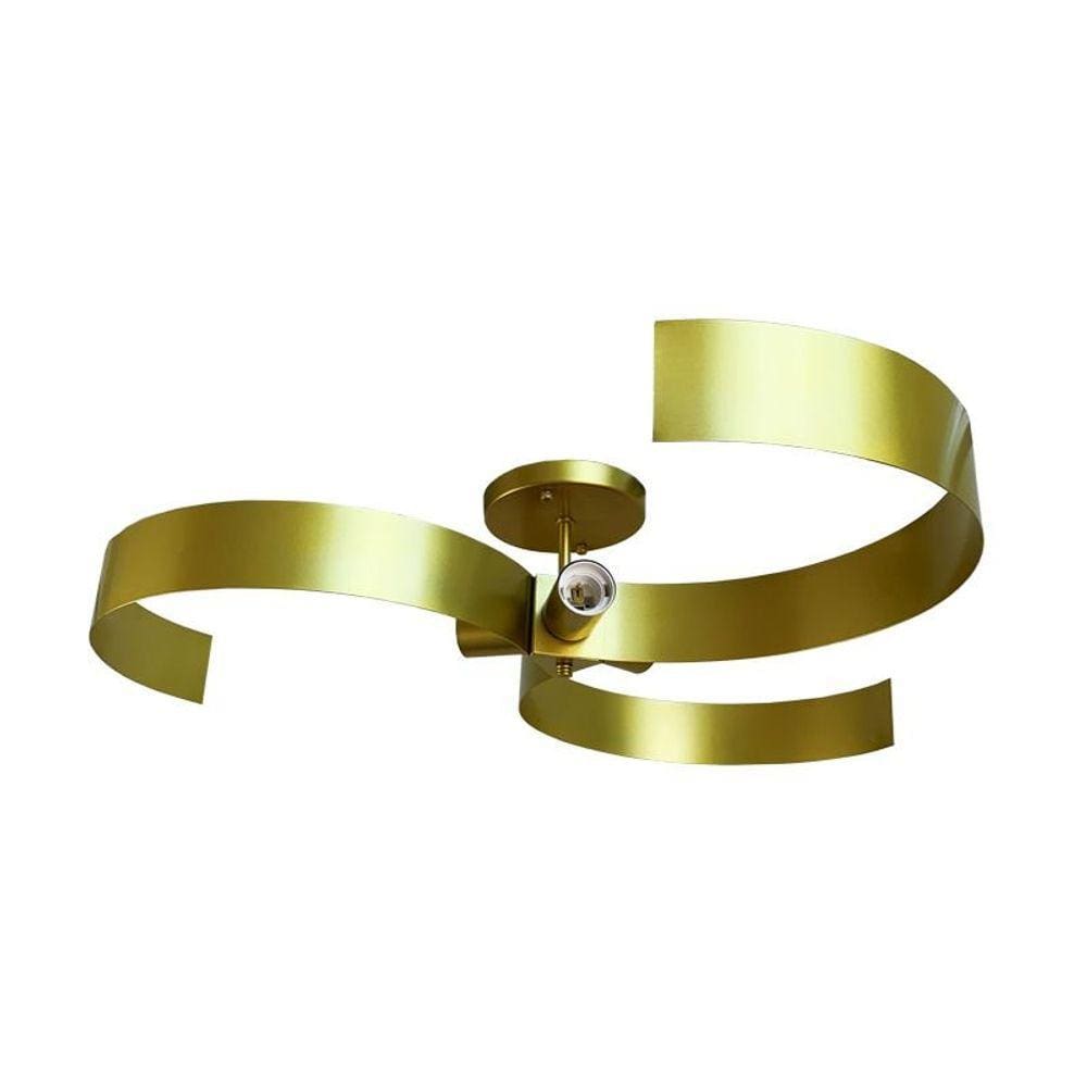 Plafon Lumix LN1019 Dourado E27 Bivolt