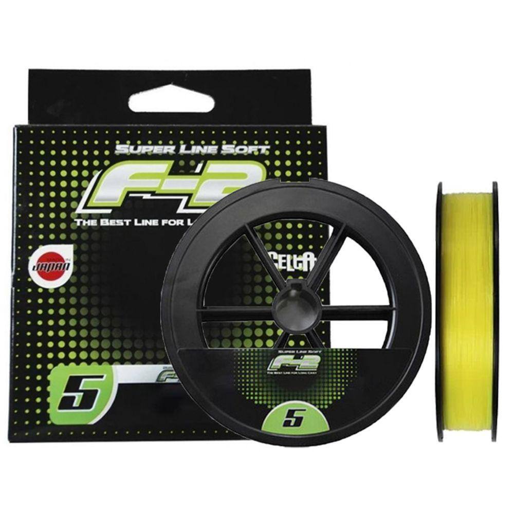 Linha Monofilamento Celta F-2 Soft 24lb Yellow (0.33mm-300m)