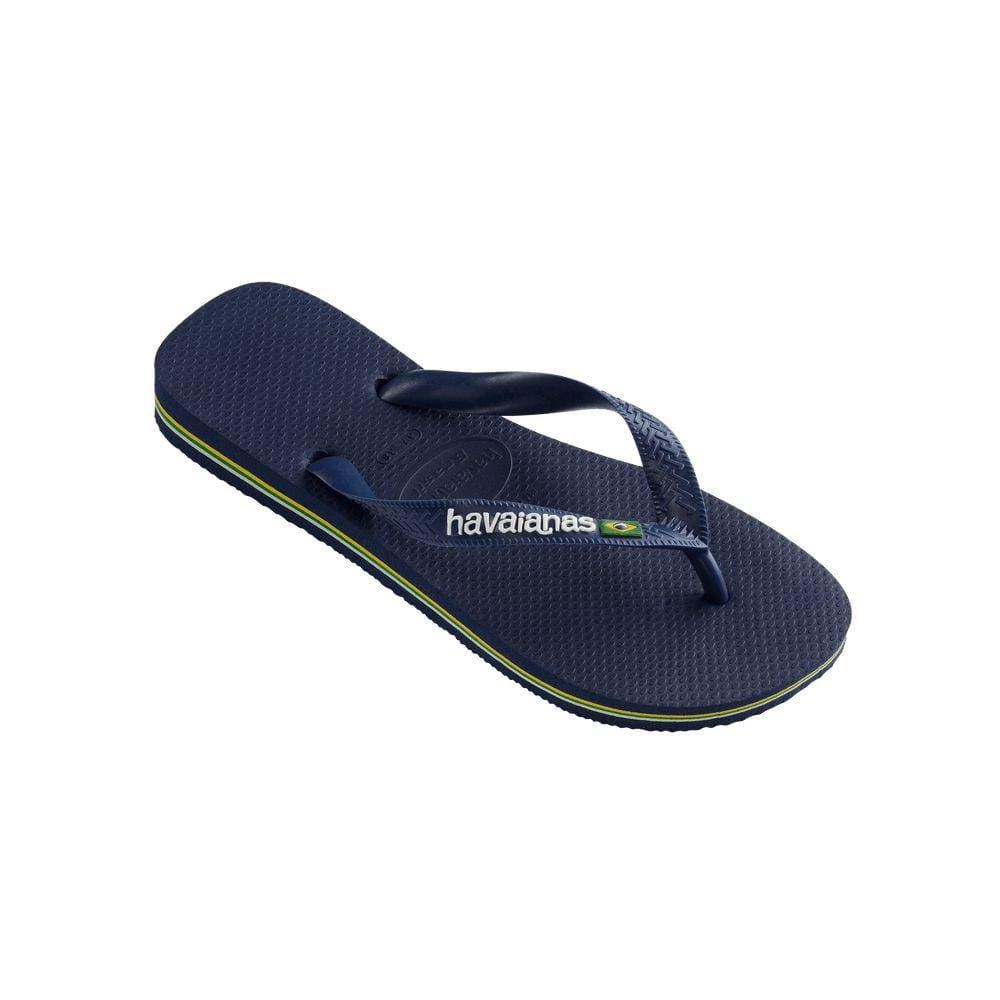 Chinelo Dedo Unissex Casual Clássico Borracha Havaianas Brasil Logo