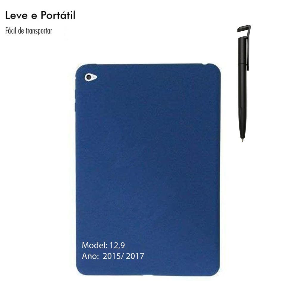 Capa tablet Pro 12.9 2017 2 Geraçao + Caneta Touch Nf