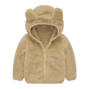 Jaqueta Infantil Menino Urso Inverno Fleece Plush Inverno