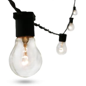 Varal de Luz Festao 20m Preto com 20 Soquetes E27 Starlux