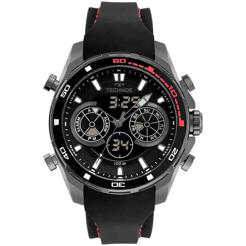 Relógio Technos Masculino Digiana Preto Bj3530ab/2P