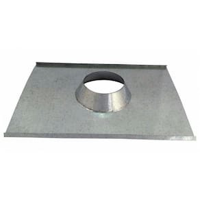 Rufo Colarinho De Telhado Galvanizado Chaminé 250Mm Diâmetro