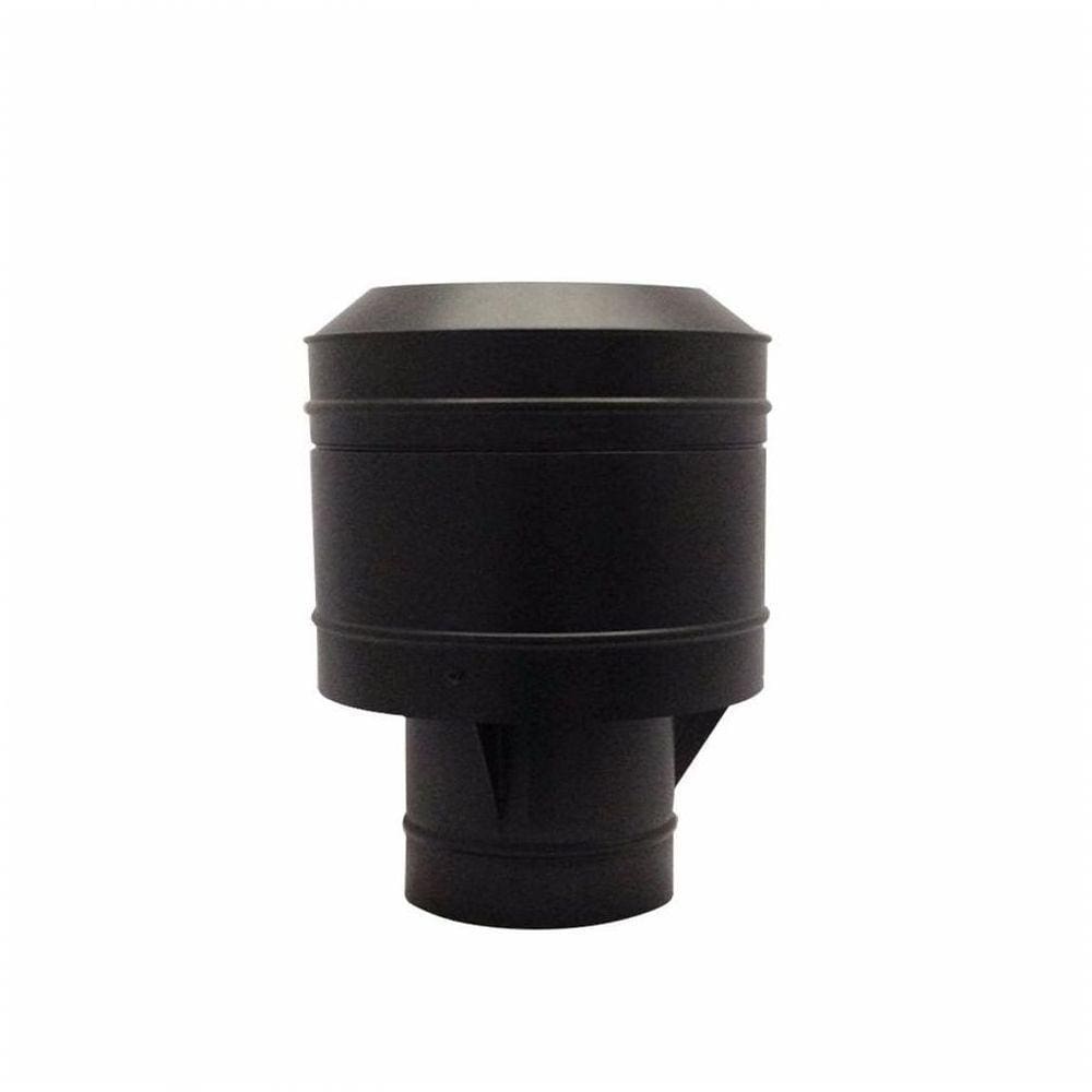 Chapéu Preto Tipo Canhão Sputinik Chaminé 150 Mm De Diâmetro