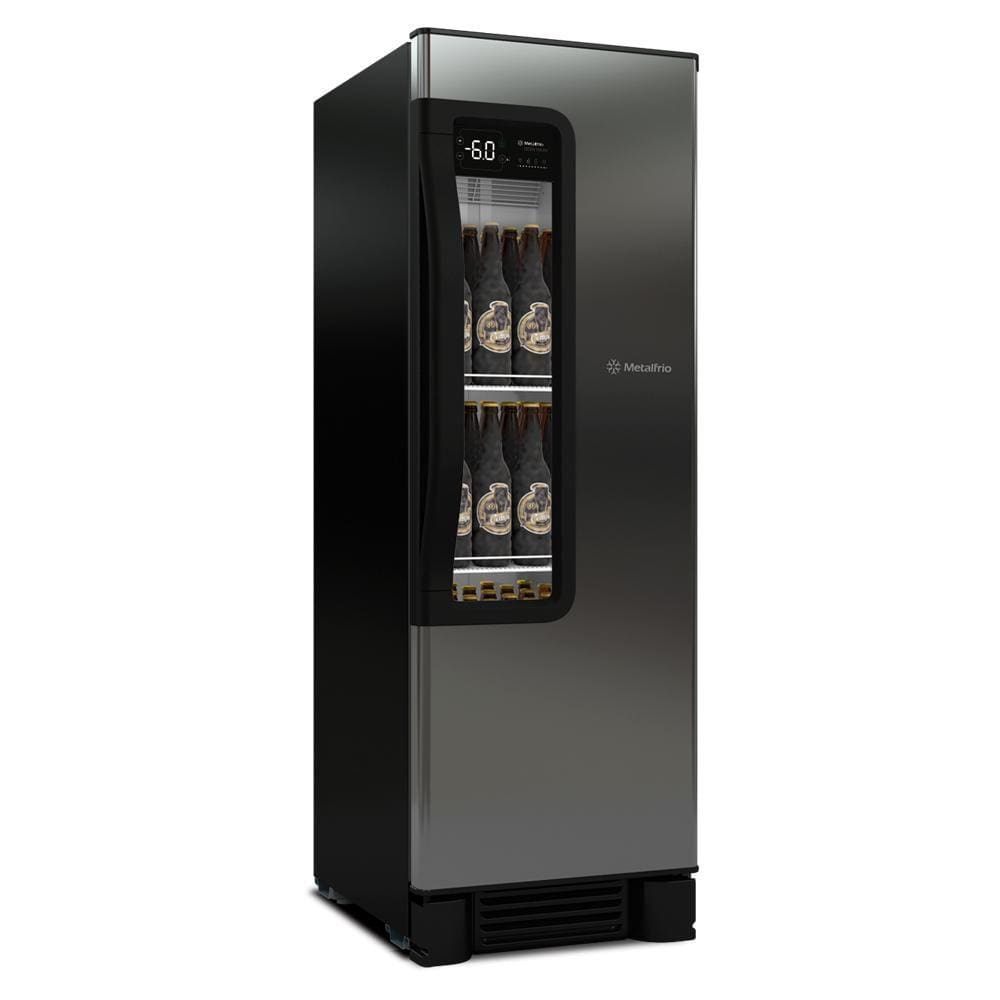 Cervejeira Vertical Metalfrio Beer Maxx 250 Porta Glass Viewer 211L VN25TP 110V 110V