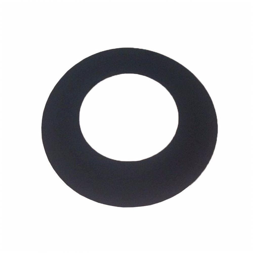 Anel De Acabamento Preto Para Laje Ou Parede Para Dutos De 230 Mm De Diâmetro