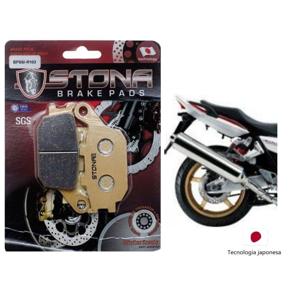 Pastilha freio traseira ST Sinterizada Honda CB 1300 2012