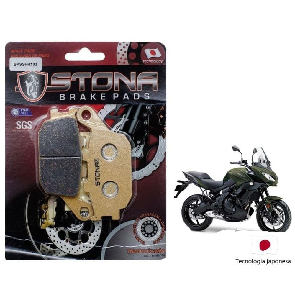 Pastilha freio traseira ST Sinter Versys 650 ABS 2017...