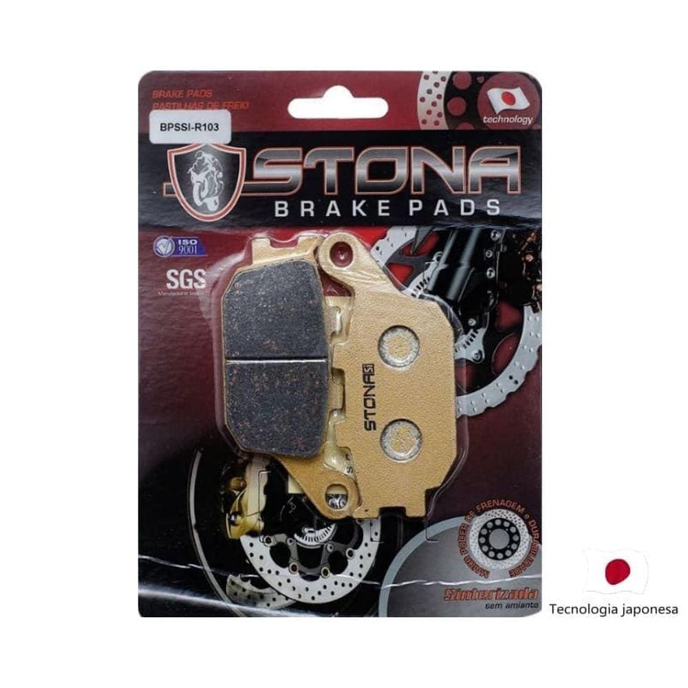 Pastilha freio traseira Stona Sinterizada Z1000 Z 1000 07-09