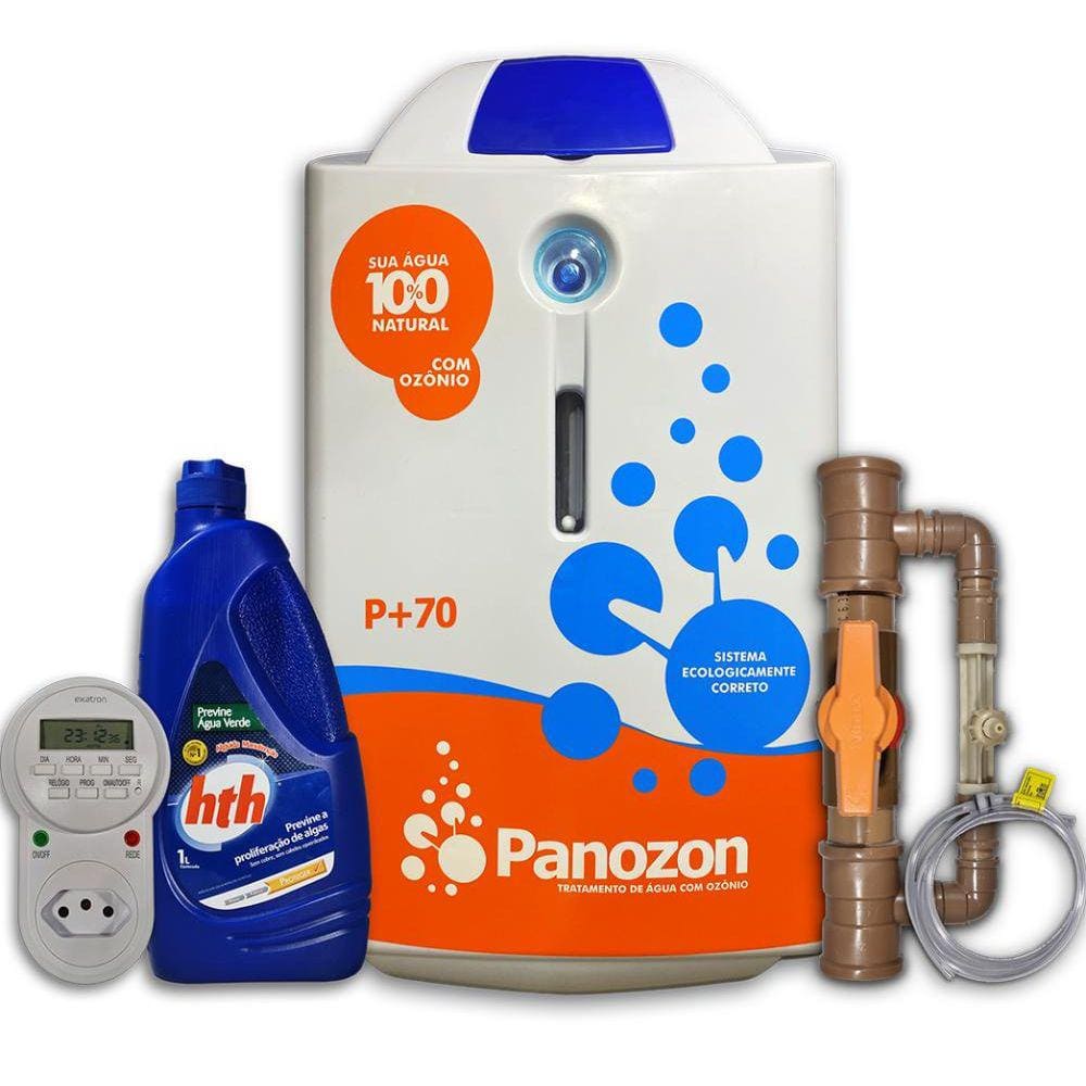 Ozonizador P+70 - Piscinas Até 70.000 Litros 220v - Panozon