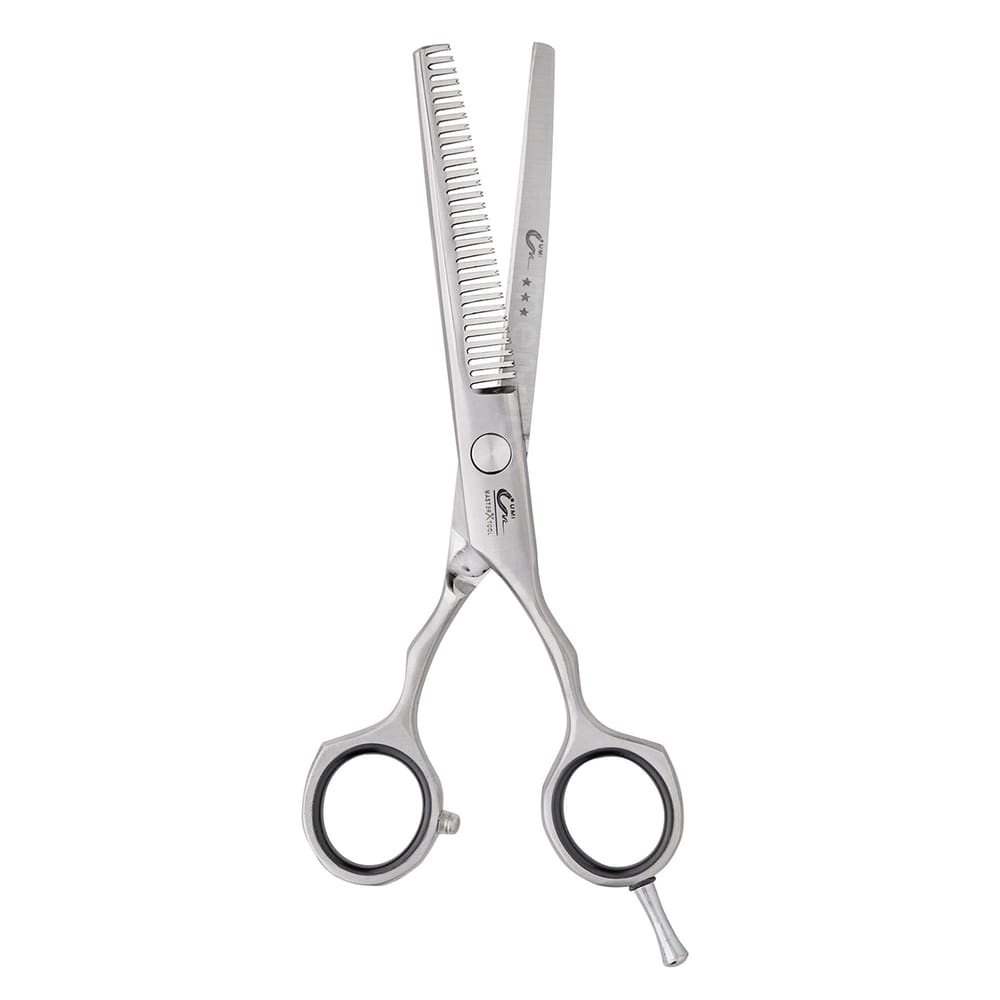 Tesoura Umi Desbaste Desfiadeira 138-630 Prata