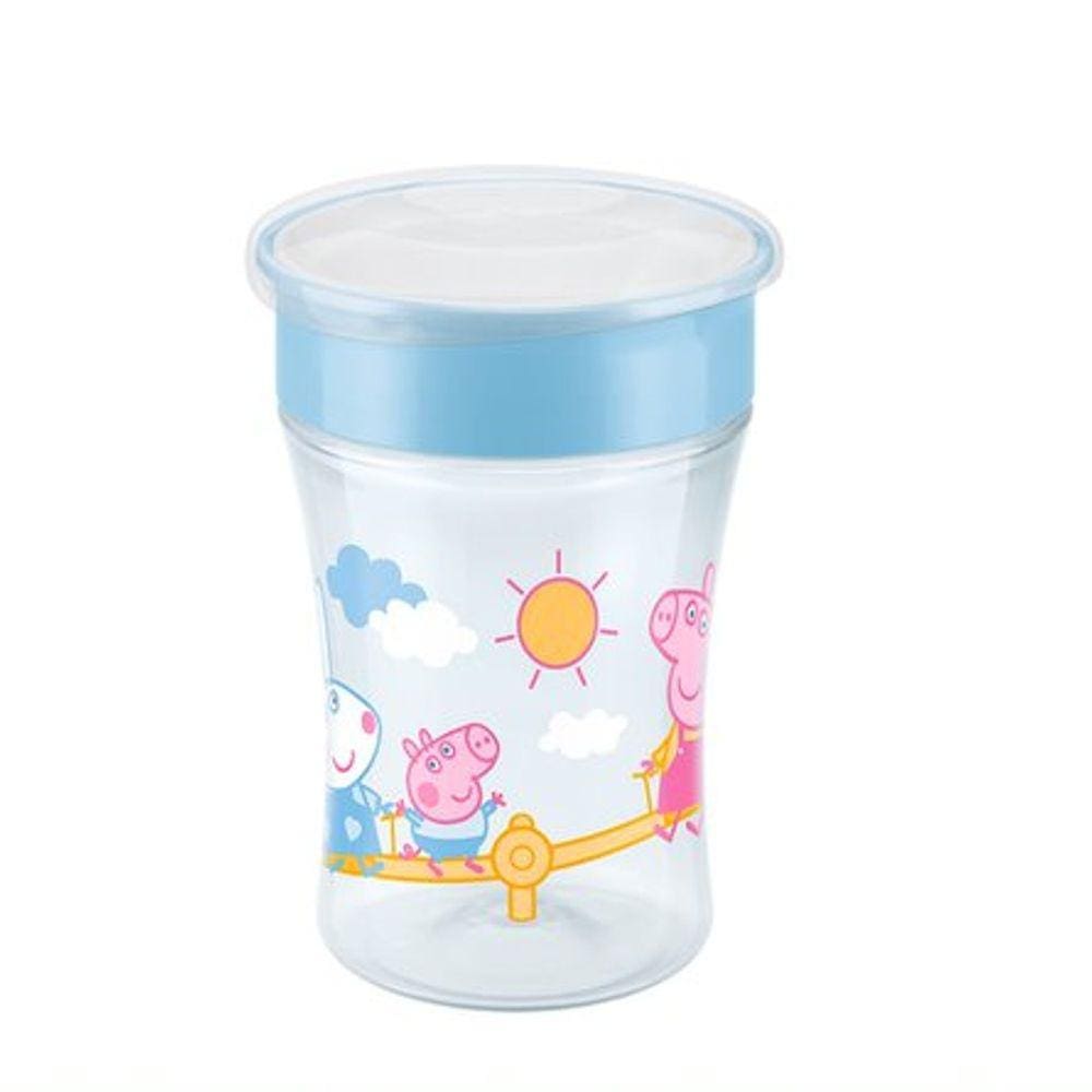 Copo Antivazamento Magic Cup 360° Peppa Pig 230ml Neutro NUK