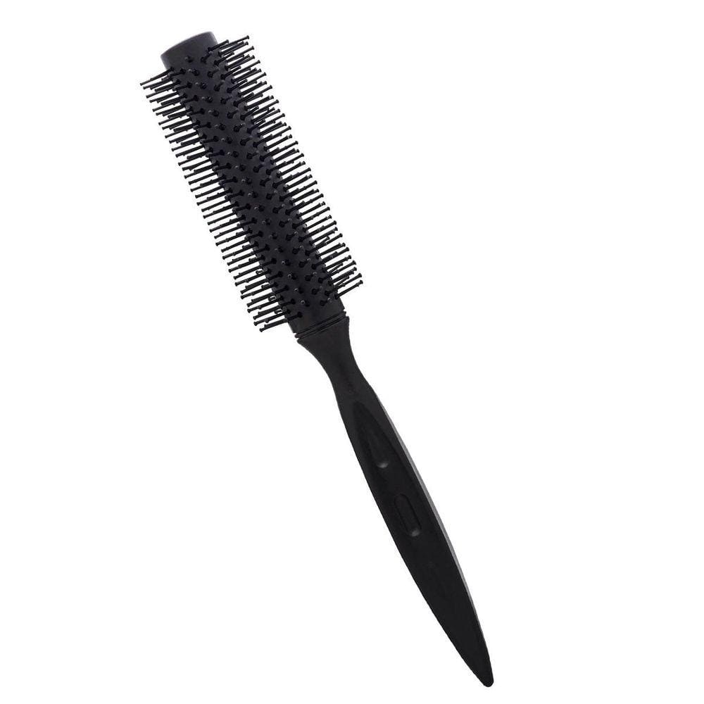 Escova de Cabelo Modeladora Cilíndrica Cabo Plástico